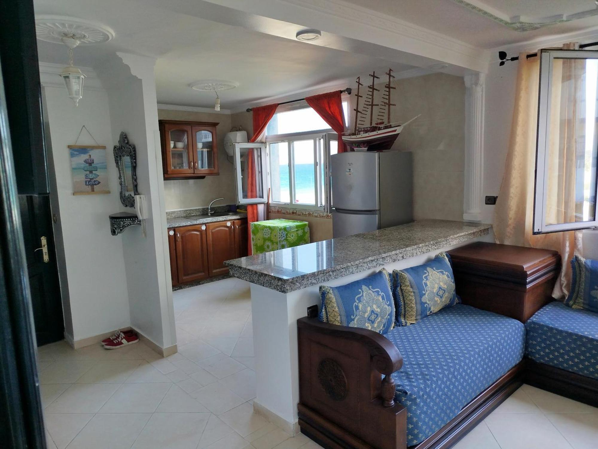 Apartment Corniche Ksar Sgher Ksar es-Seghir Esterno foto